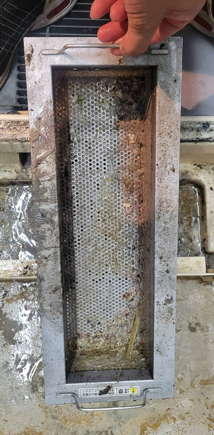 グリストラップ洗浄