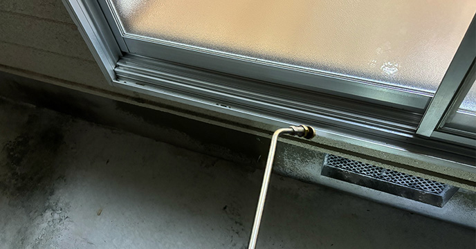 壁内シロアリ被害